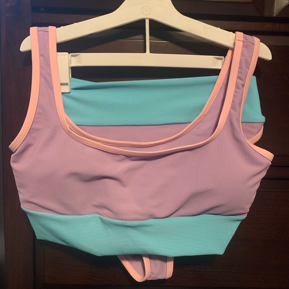 Brand New! Hard to find LAIN SNOW Cotton Candy Bikini